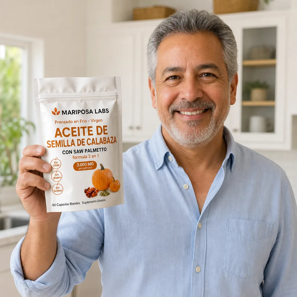 Aceite de Semilla de Calabaza con Saw Palmetto 3.000 mg