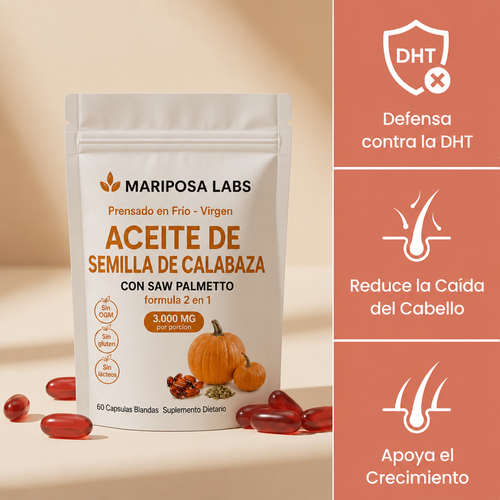 Doypack Mariposa Labs con beneficios capilares