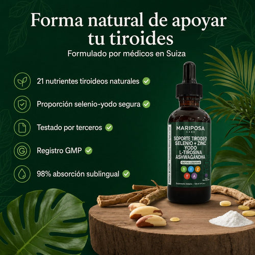 THYRO BLOOM — Gotas para el equilibrio tiroideo