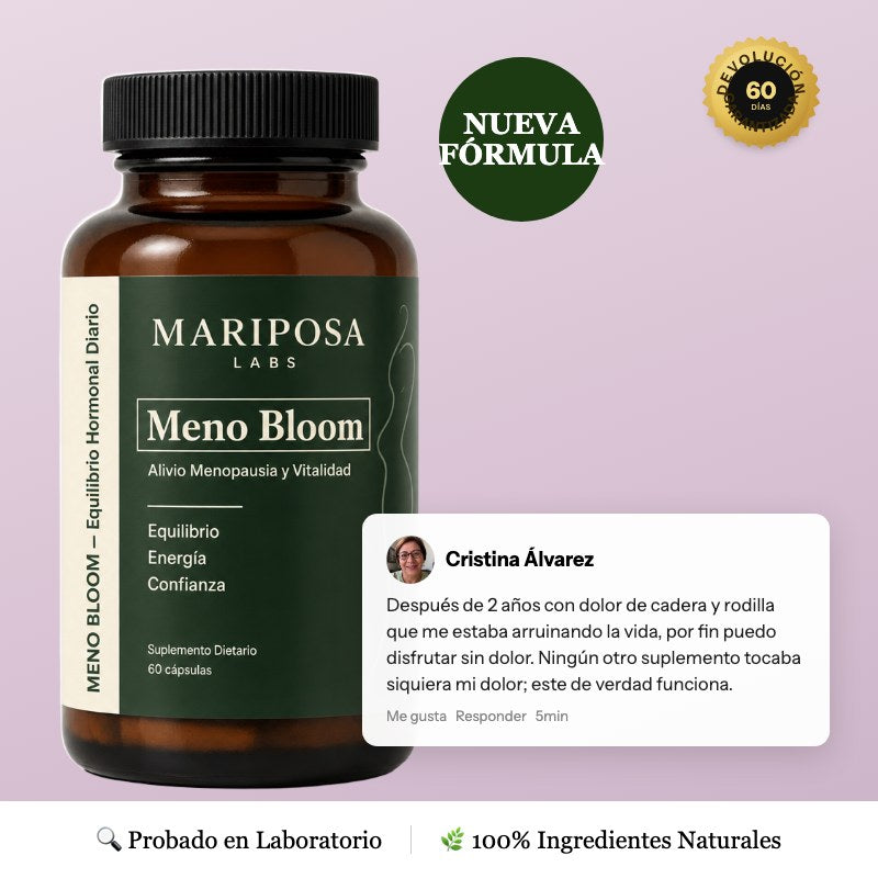 MENO BLOOM — Equilibrio Hormonal Diario