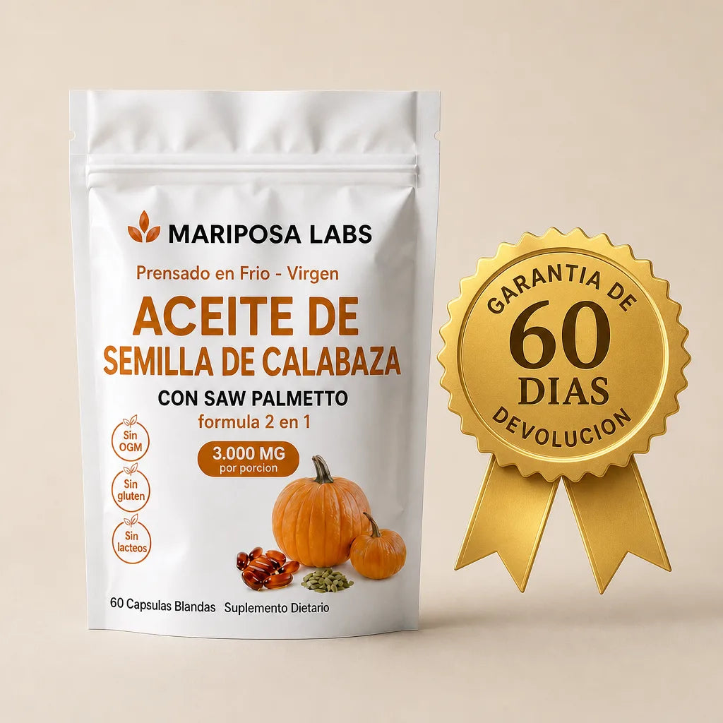 Aceite de Semilla de Calabaza con Saw Palmetto 3.000 mg